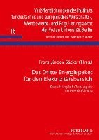 bokomslag Das Dritte Energiepaket fuer den Elektrizitaetsbereich