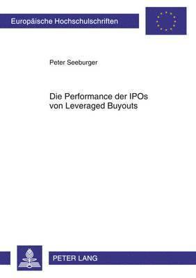 Die Performance Der IPOs Von Leveraged Buyouts 1