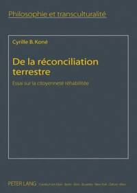 bokomslag de la Rconciliation Terrestre