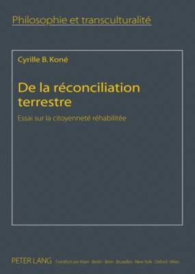 bokomslag de la Rconciliation Terrestre