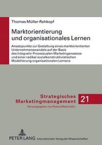 bokomslag Marktorientierung Und Organisationales Lernen