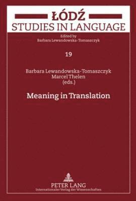 Meaning in Translation 1