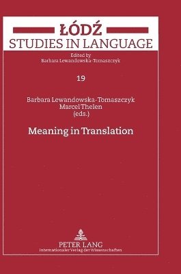 Meaning in Translation 1