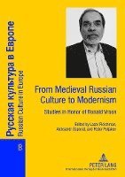 bokomslag From Medieval Russian Culture to Modernism