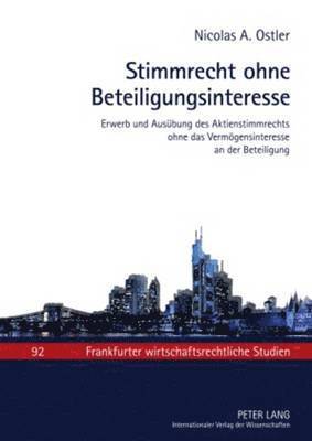 Stimmrecht Ohne Beteiligungsinteresse 1