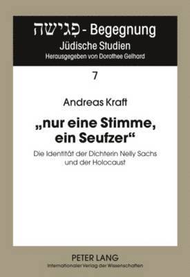 bokomslag 'Nur Eine Stimme, Ein Seufzer'