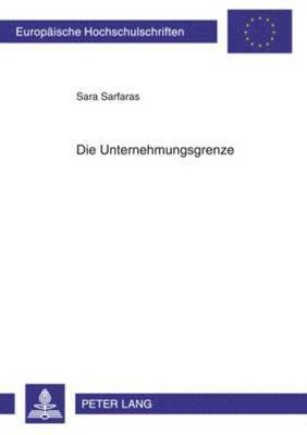 Die Unternehmungsgrenze 1