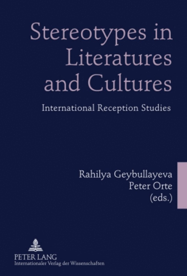 Stereotypes in Literatures and Cultures 1