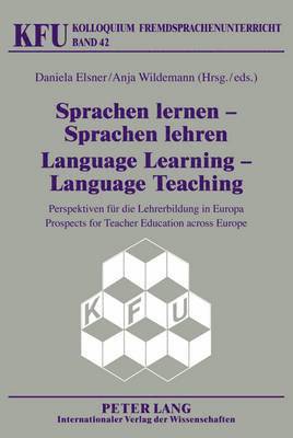 Sprachen lernen  Sprachen lehren- Language Learning  Language Teaching 1