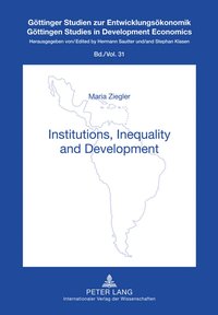 bokomslag Institutions, Inequality and Development