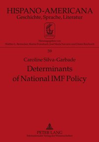 bokomslag Determinants of National IMF Policy