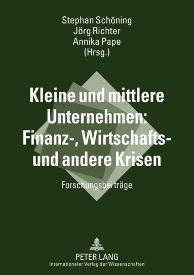 bokomslag Kleine und mittlere Unternehmen: Finanz-, Wirtschafts- und andere Krisen