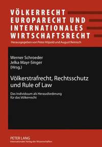 bokomslag Voelkerstrafrecht, Rechtsschutz Und Rule of Law