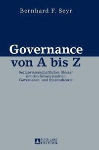 bokomslag Governance von A bis Z