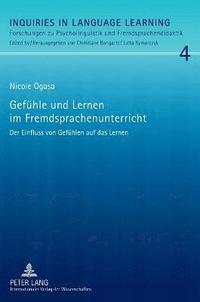 bokomslag Gefuehle und Lernen im Fremdsprachenunterricht