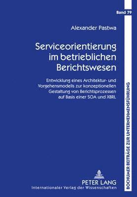 bokomslag Serviceorientierung Im Betrieblichen Berichtswesen