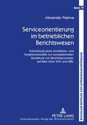 Serviceorientierung Im Betrieblichen Berichtswesen