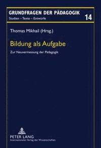 bokomslag Bildung ALS Aufgabe