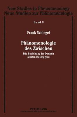 Phaenomenologie Des Zwischen