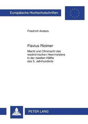 bokomslag Flavius Ricimer