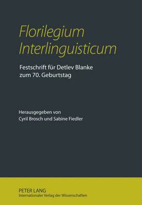 bokomslag Florilegium Interlinguisticum