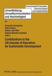 bokomslag Contributions to the UN Decade of Education for Sustainable Development