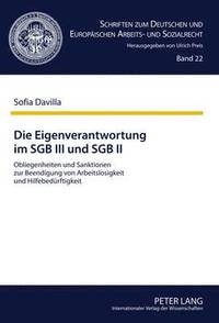 bokomslag Die Eigenverantwortung Im Sgb III Und Sgb II