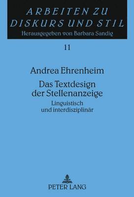 Das Textdesign Der Stellenanzeige