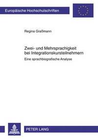 bokomslag Zwei- Und Mehrsprachigkeit Bei Integrationskursteilnehmern