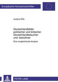 bokomslag Deutschlandbilder Polnischer Und Britischer Deutschlandbesucher Und -Bewohner