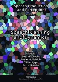 bokomslag Speech Planning and Dynamics