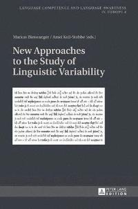 bokomslag New Approaches to the Study of Linguistic Variability