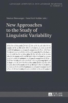 bokomslag New Approaches to the Study of Linguistic Variability