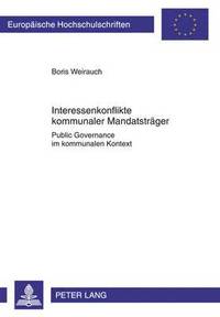 bokomslag Interessenkonflikte Kommunaler Mandatstraeger