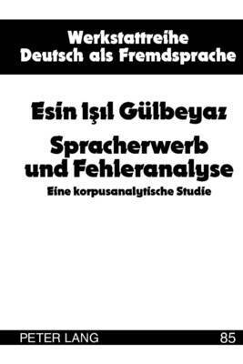 Spracherwerb Und Fehleranalyse 1