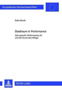 bokomslag Stadtraum in Performance