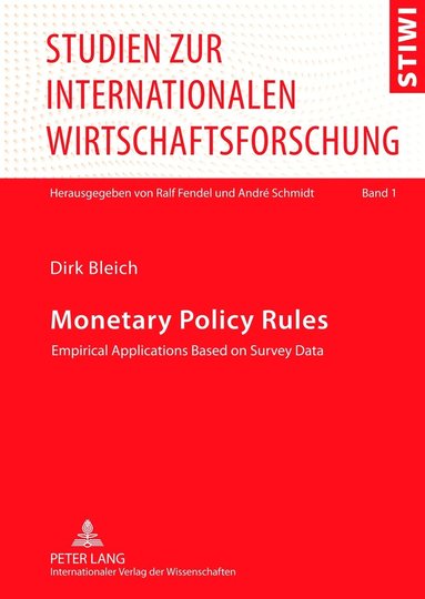 bokomslag Monetary Policy Rules