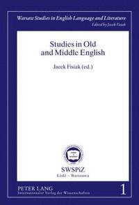 bokomslag Studies in Old and Middle English