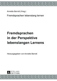 bokomslag Fremdsprachen in der Perspektive lebenslangen Lernens