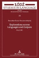 bokomslag Explorations across Languages and Corpora