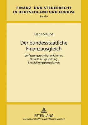 bokomslag Der Bundesstaatliche Finanzausgleich