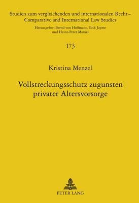 bokomslag Vollstreckungsschutz Zugunsten Privater Altersvorsorge