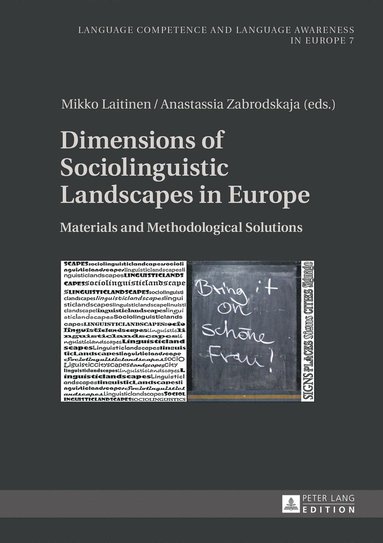 bokomslag Dimensions of Sociolinguistic Landscapes in Europe