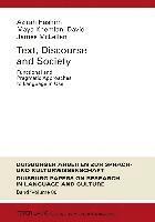bokomslag Text, Discourse and Society