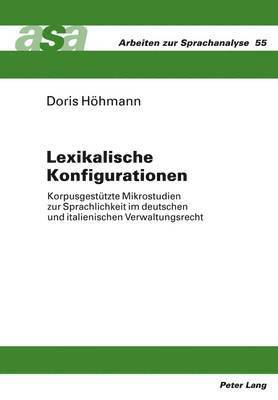 Lexikalische Konfigurationen 1