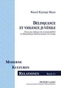 bokomslag Dlinquance Et Violence Juvnile