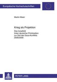 bokomslag Krieg ALS Projektion