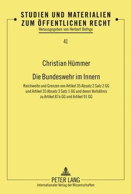 Die Bundeswehr Im Innern