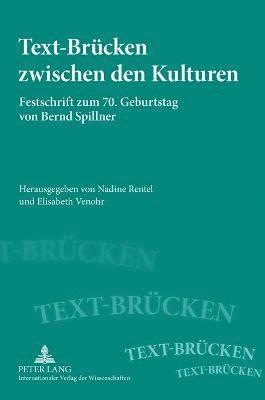 Nadine Rentel, Elisabeth Venohr - Text-Bruecken zwischen den Kulturen, Inbunden