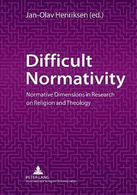 Difficult Normativity 1